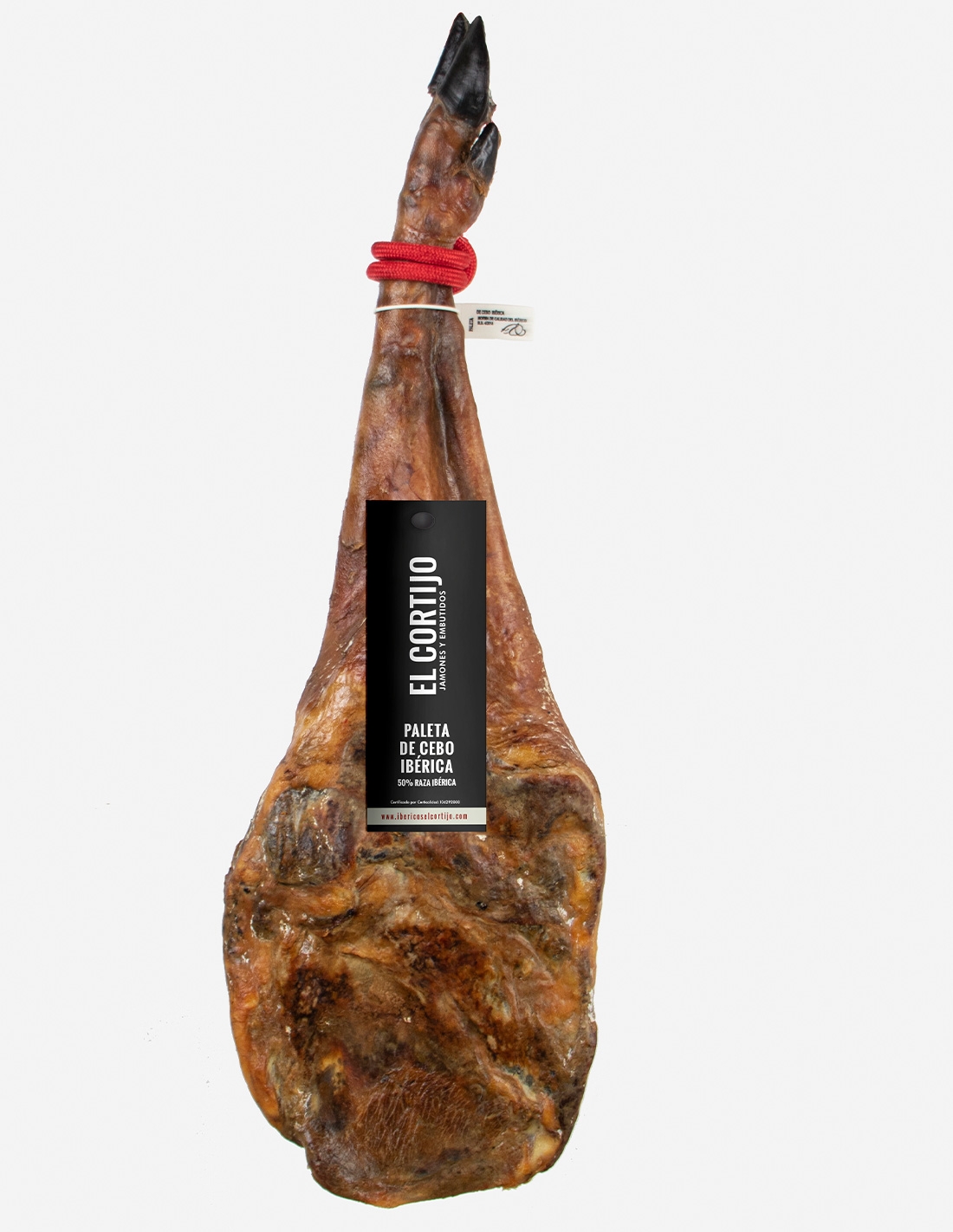 Paleta de cebo ibérica 50%...