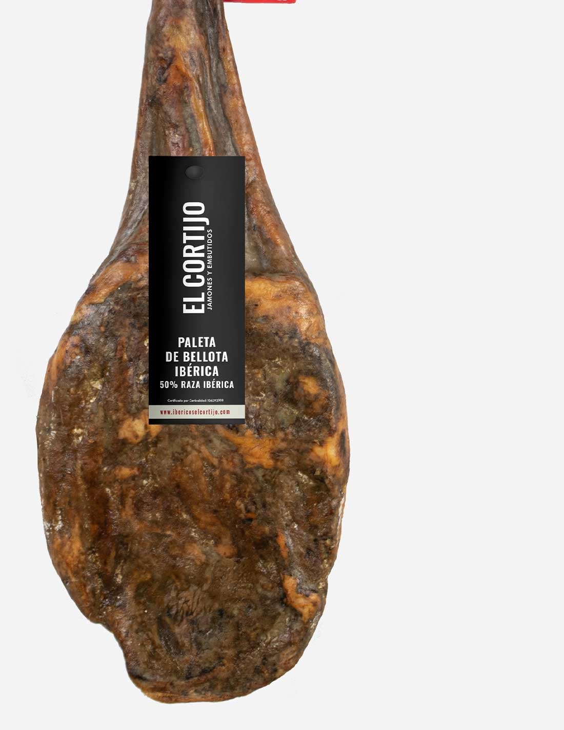 Paleta de bellota ibérica 50% raza...