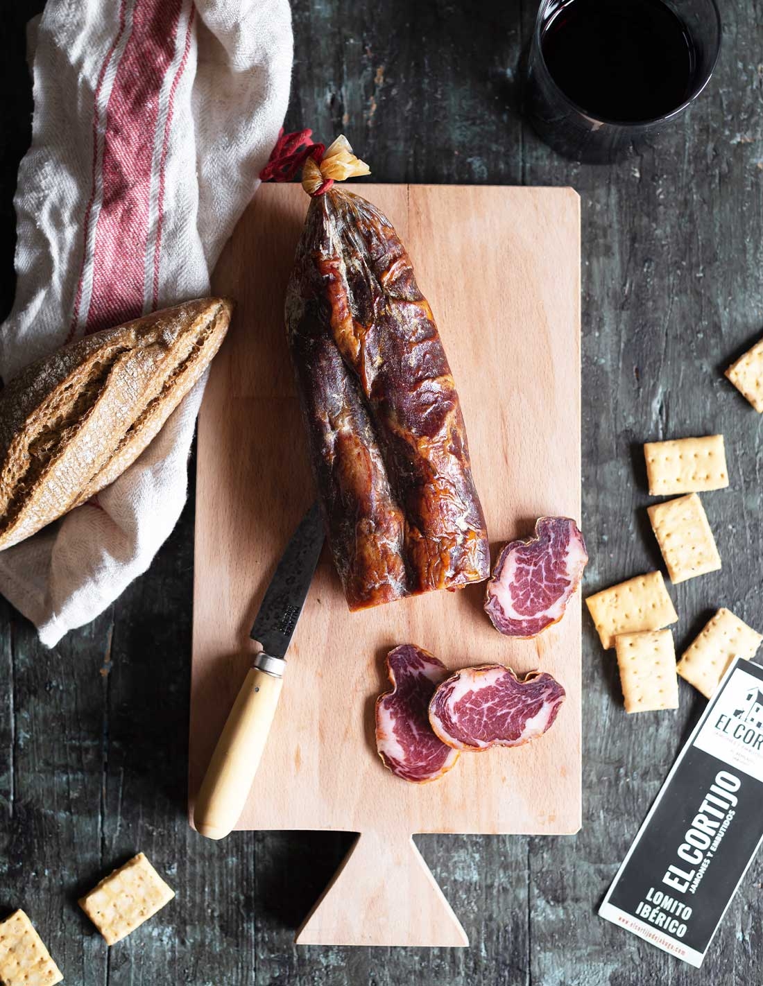 Lomito ibérico de bellota...