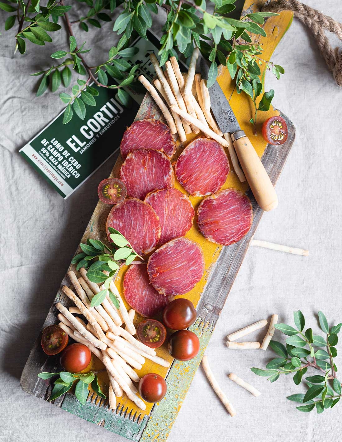 Lomo de cebo de campo ibérico