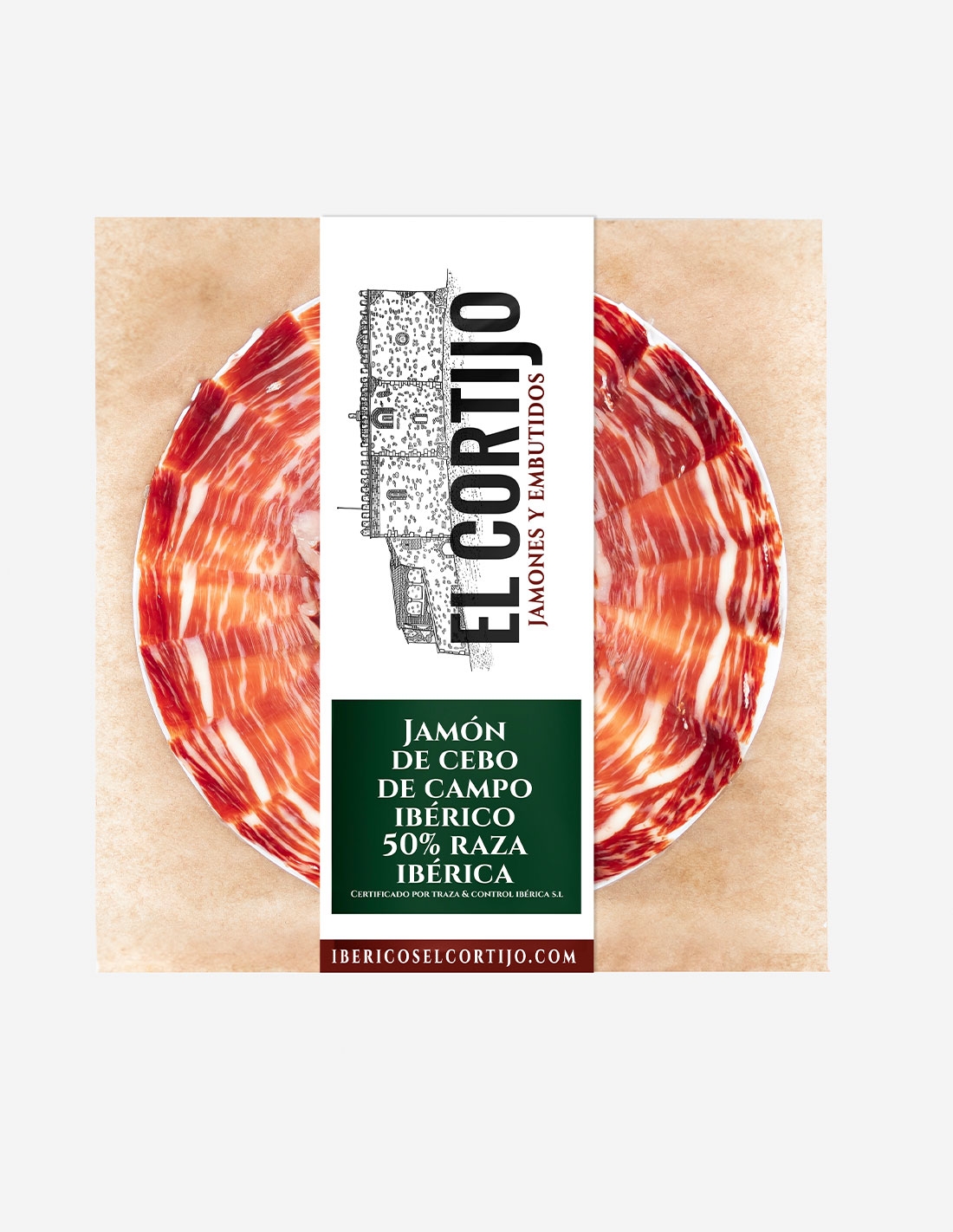 Jamón de cebo de campo ibérico 50%...
