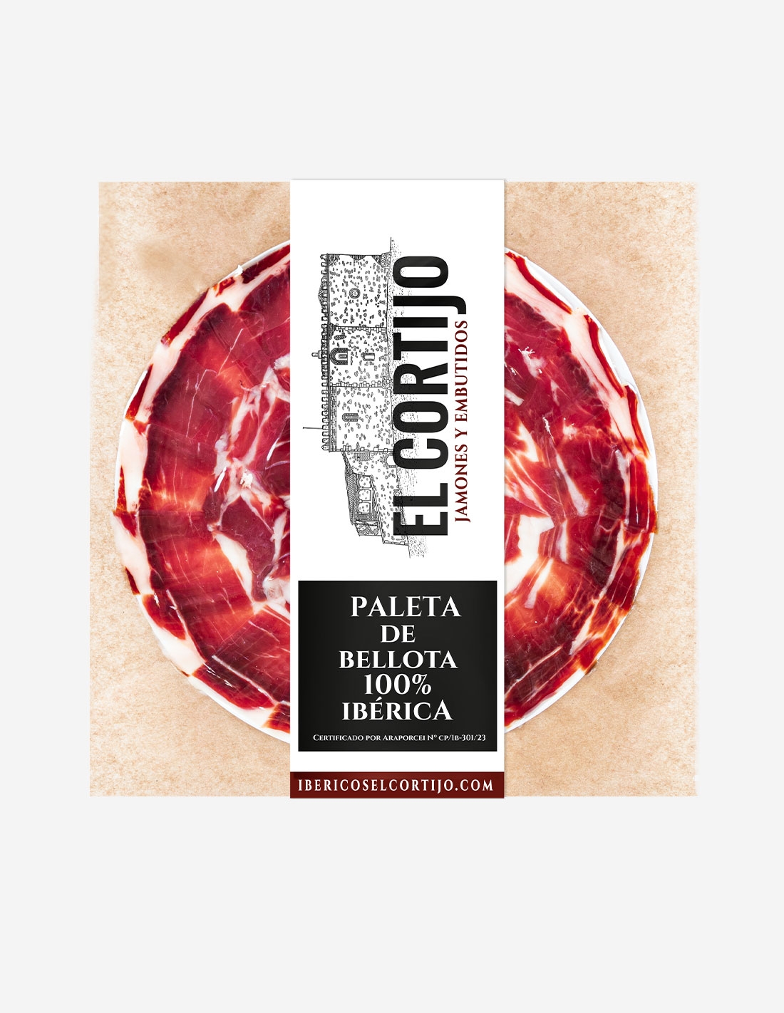 Paleta de bellota 100% ibérica...