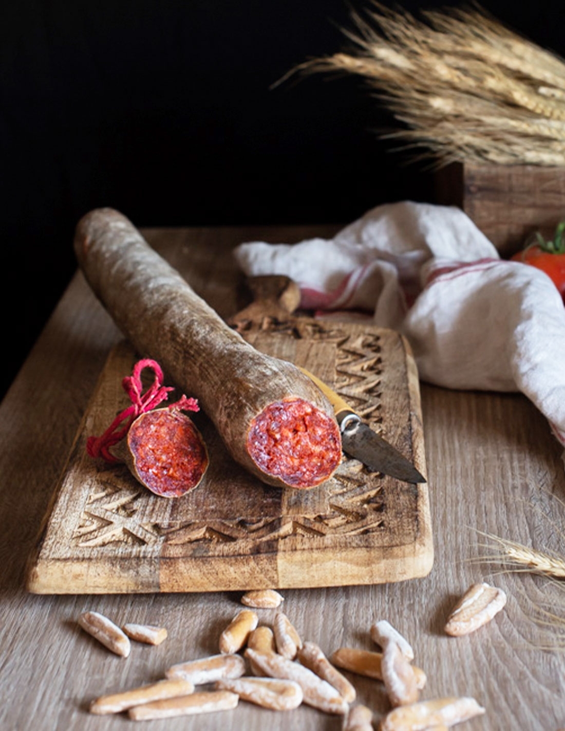 copy of Iberian acorn-fed ham 50%...