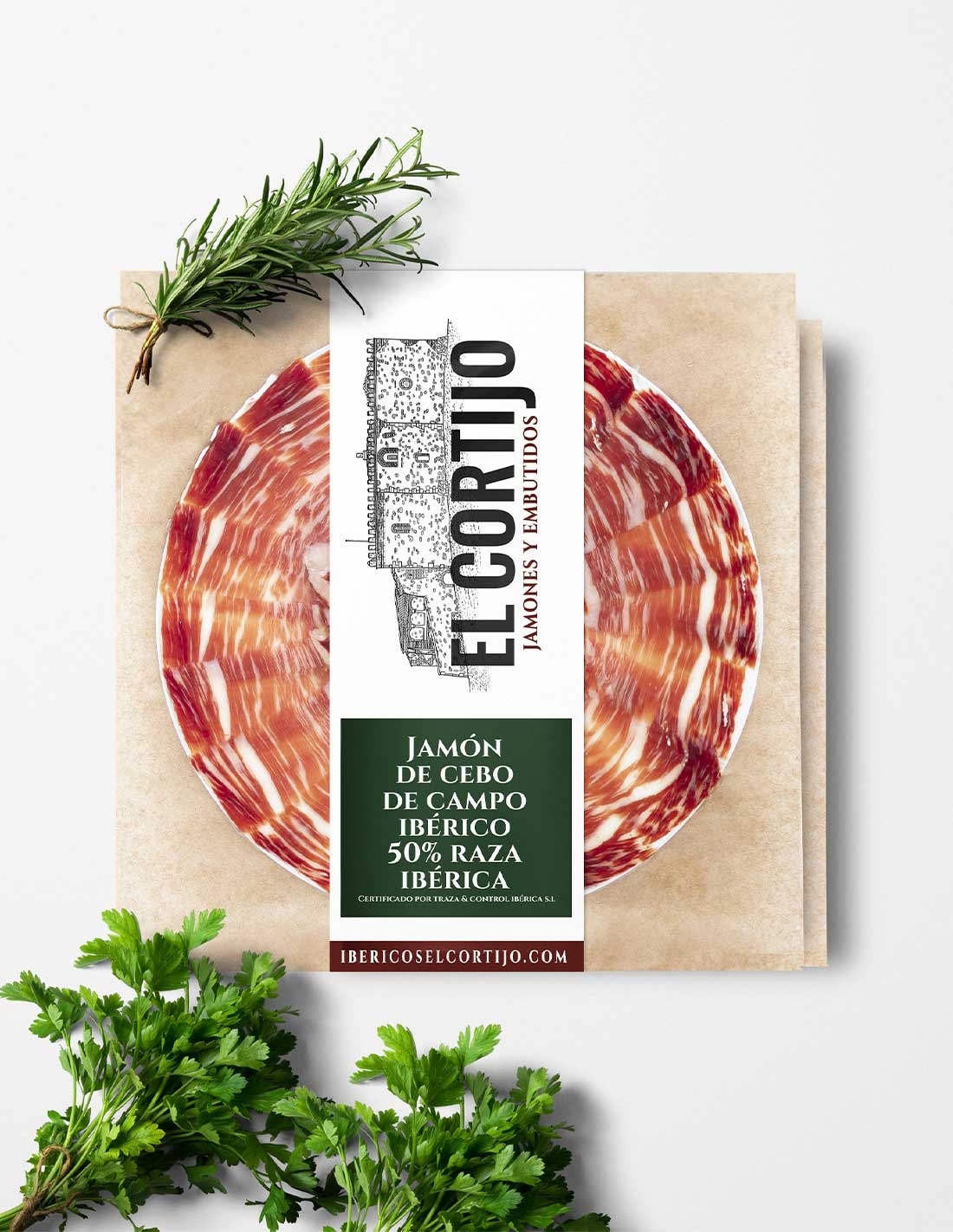 Jamón de cebo de campo ibérico....