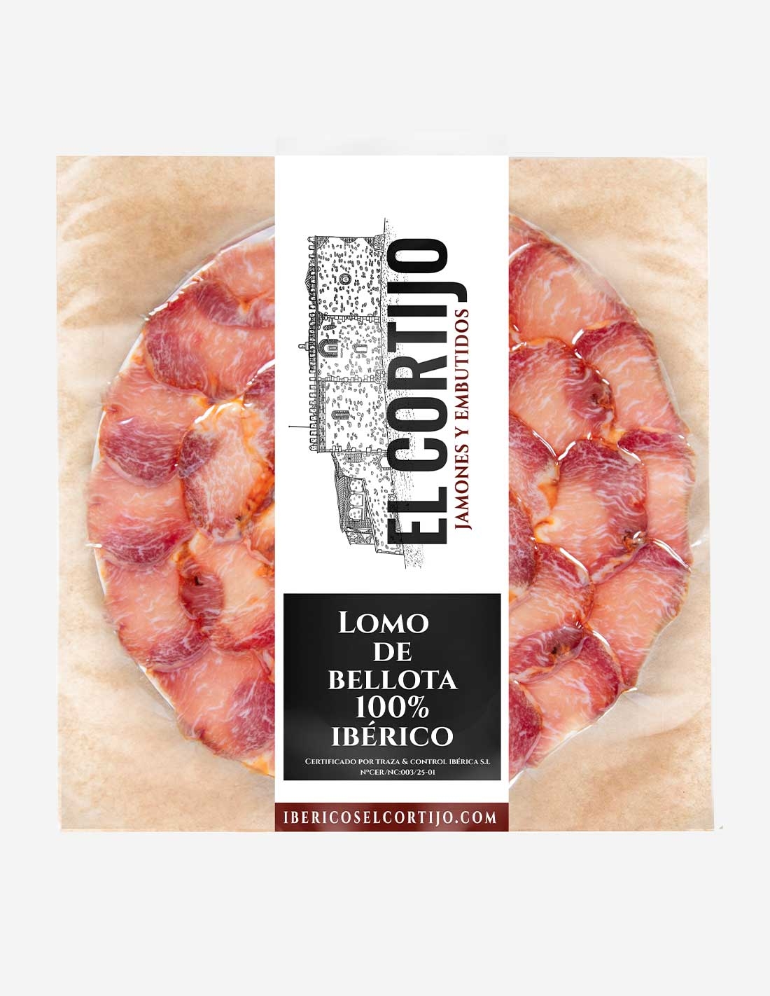 copy of Iberian acorn-fed ham 50%...