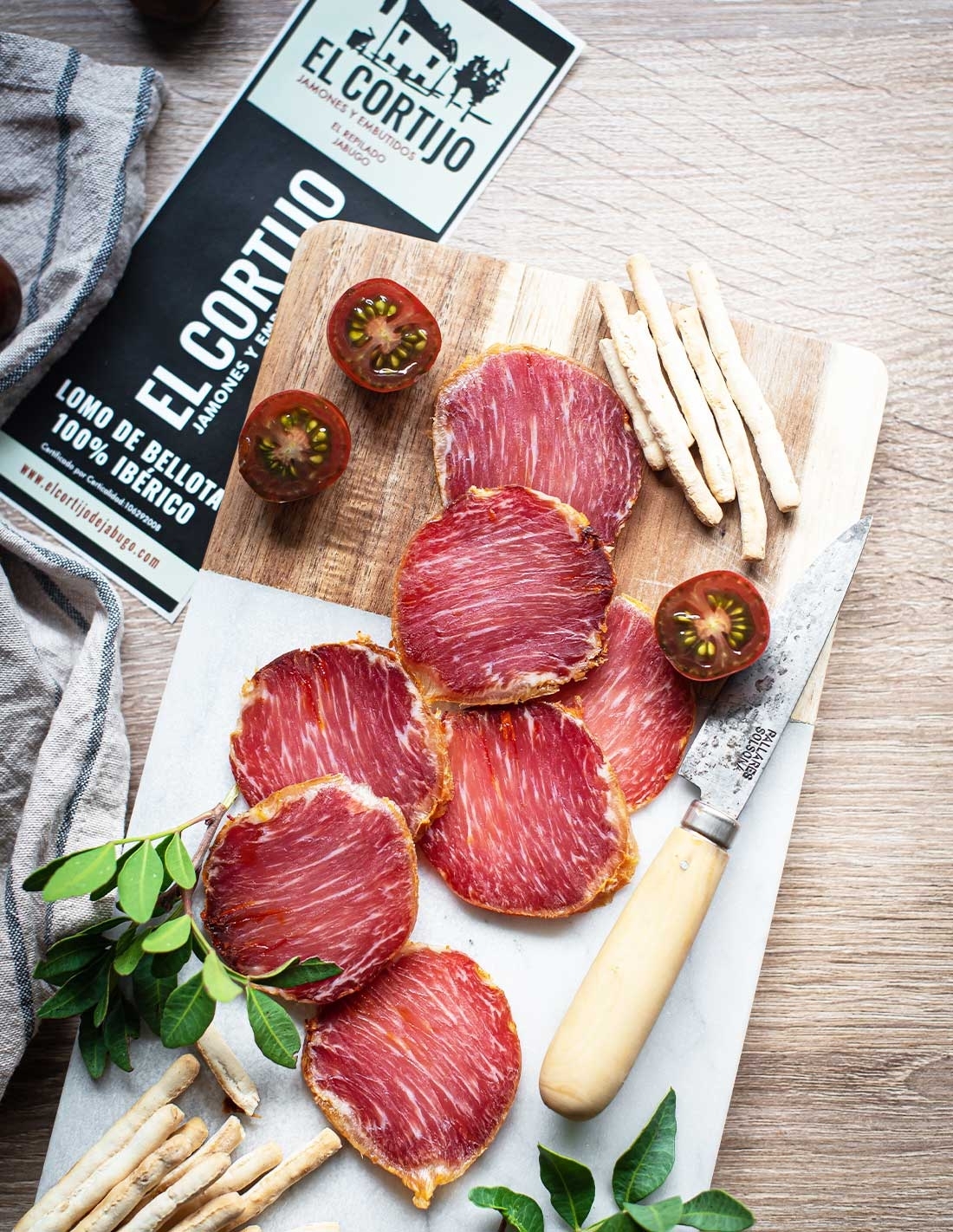 Lote Jamón de bellota 100% ibérico...