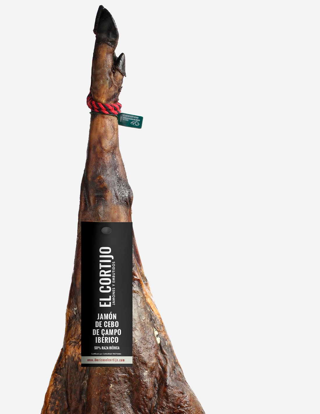 Jamón de cebo de campo ibérico....