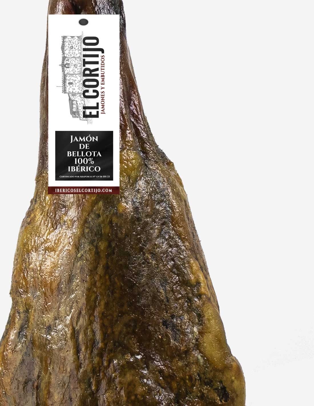 Lote Jamón de bellota 100% ibérico...