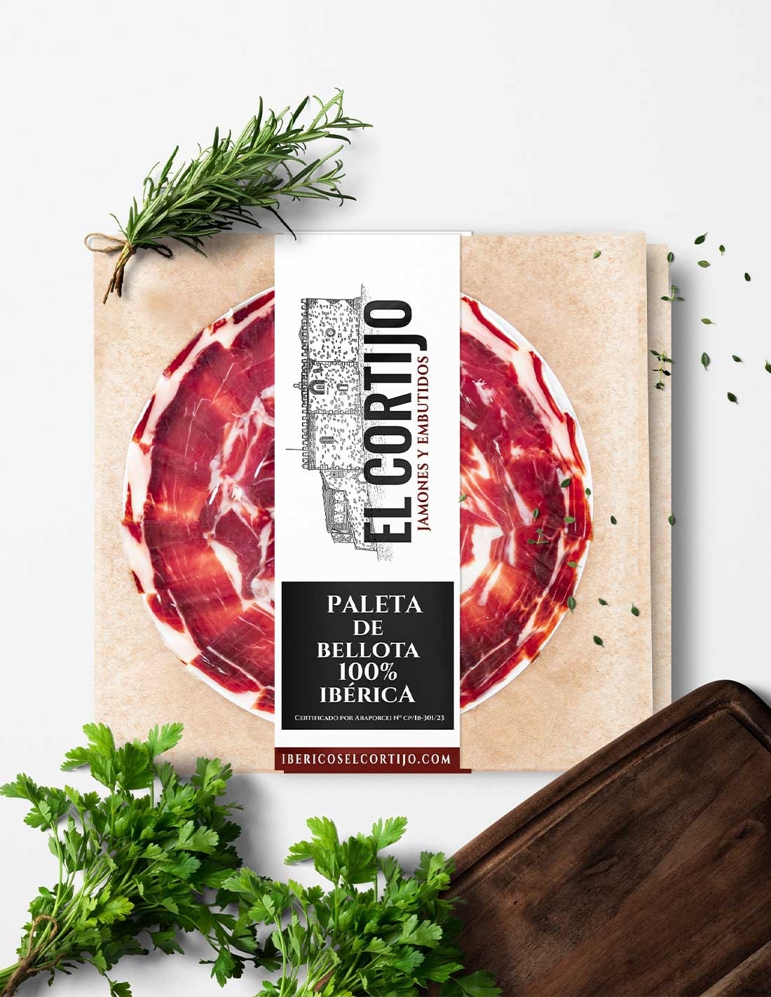 Lote Paleta de bellota 100% ibérica +...